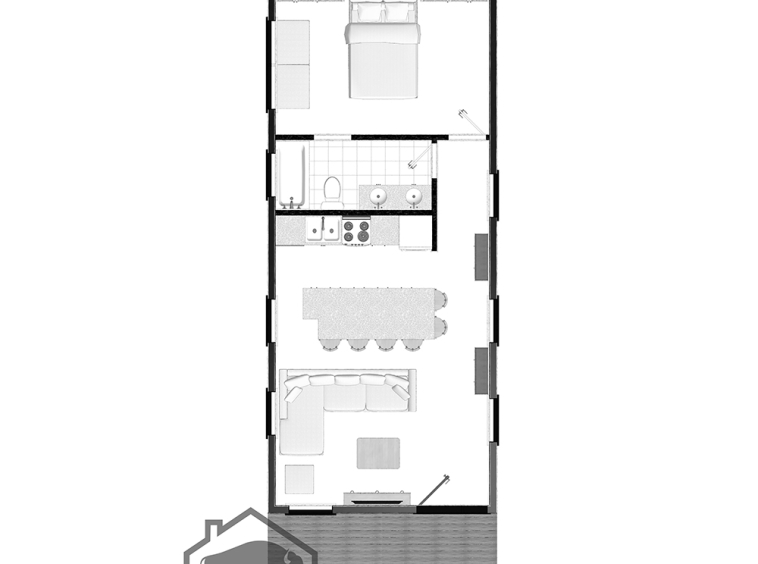 modern modular city series home design